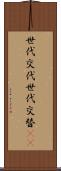 世代交代 Scroll
