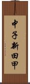 中子新田甲 Scroll