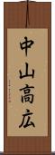 中山高広 Scroll