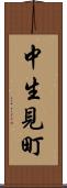 中生見町 Scroll