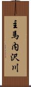 主馬内沢川 Scroll