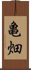 亀畑 Scroll