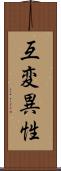 互変異性 Scroll
