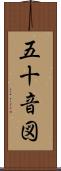 五十音図 Scroll