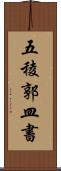 五稜郭皿書 Scroll