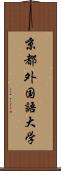 京都外国語大学 Scroll