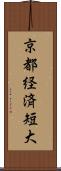 京都経済短大 Scroll