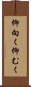 仰向く Scroll