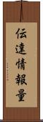 伝達情報量 Scroll