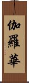 伽羅華 Scroll