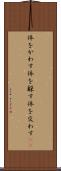 体をかわす Scroll