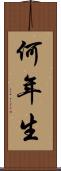 何年生 Scroll
