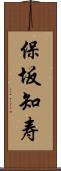 保坂知寿 Scroll