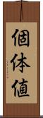 個体値 Scroll