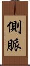 側脈 Scroll