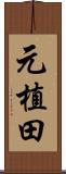 元植田 Scroll
