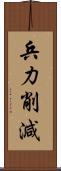 兵力削減 Scroll