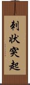 刺状突起 Scroll