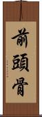 前頭骨 Scroll