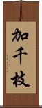 加千枝 Scroll