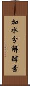 加水分解酵素 Scroll