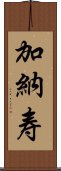 加納寿 Scroll