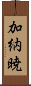 加納暁 Scroll