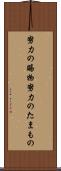 努力の賜物 Scroll