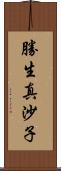 勝生真沙子 Scroll