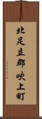 北足立郡吹上町 Scroll