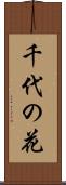 千代の花 Scroll