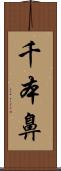 千本鼻 Scroll