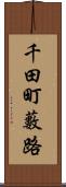 千田町藪路 Scroll