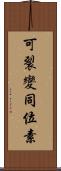可裂變同位素 Scroll
