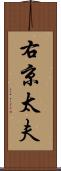 右京太夫 Scroll