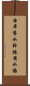 右岸導水幹線用水路 Scroll