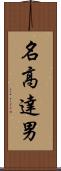 名高達男 Scroll