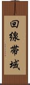 回線帯域 Scroll