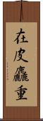 在皮麤重 Scroll