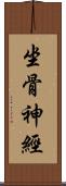 坐骨神經 Scroll