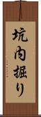 坑内掘り Scroll