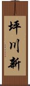 坪川新 Scroll