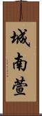 城南萱 Scroll
