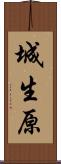 城生原 Scroll
