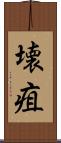 壊疽 Scroll
