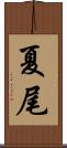 夏尾 Scroll