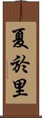 夏於里 Scroll