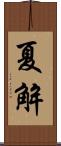 夏解 Scroll