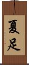 夏足 Scroll