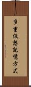 多重仮想記憶方式 Scroll